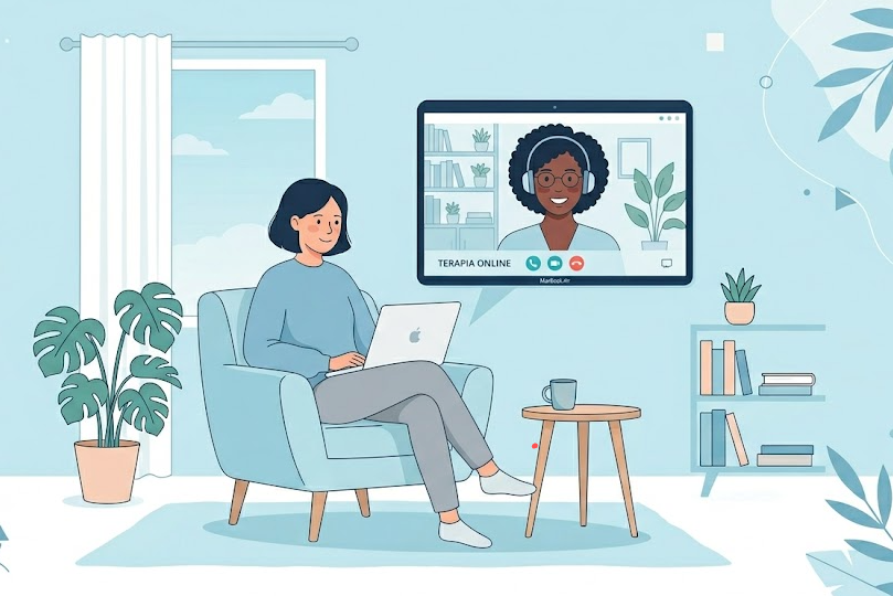 Terapia online por videochamada